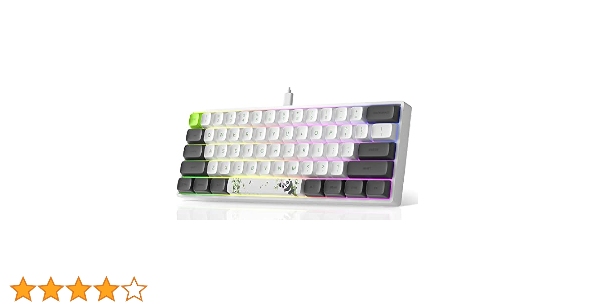 Amazon | Uuoeebb SK61 61キー メカニカルゲームキーボード 60